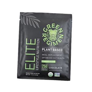 Organic Plant Based Protein   Chocolate - 1 Servings | Elite Lifestyle Protein by Green Regimen