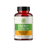 Organic Plant Based ProteinChocolate - 20 Serving + 60 Energy and Focus Capsules