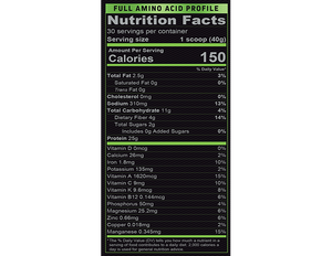 Organic Plant Based ProteinChocolate - 20 Serving + 60 Energy and Focus Capsules