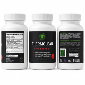 ThermoLean Thermogenic Support | Energy + Focus  | 30 Servings - Capsules | by Green Regimen