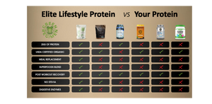 Organic Plant Based Protein   Vanilla - 1 Servings | Elite Lifestyle Protein by Green Regimen